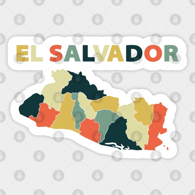 El Salvador Sticker by Litho